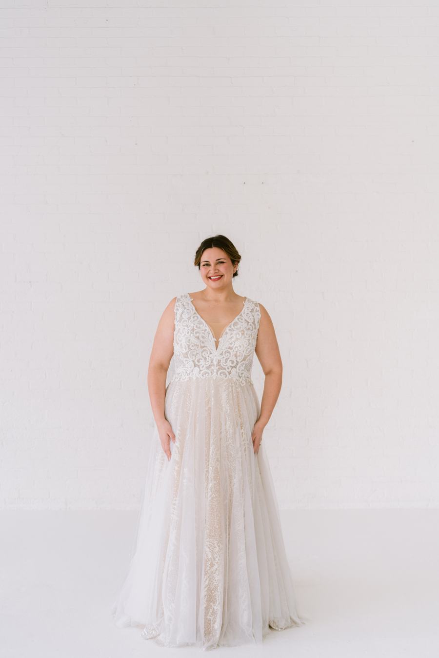 HALSTON bridal gown