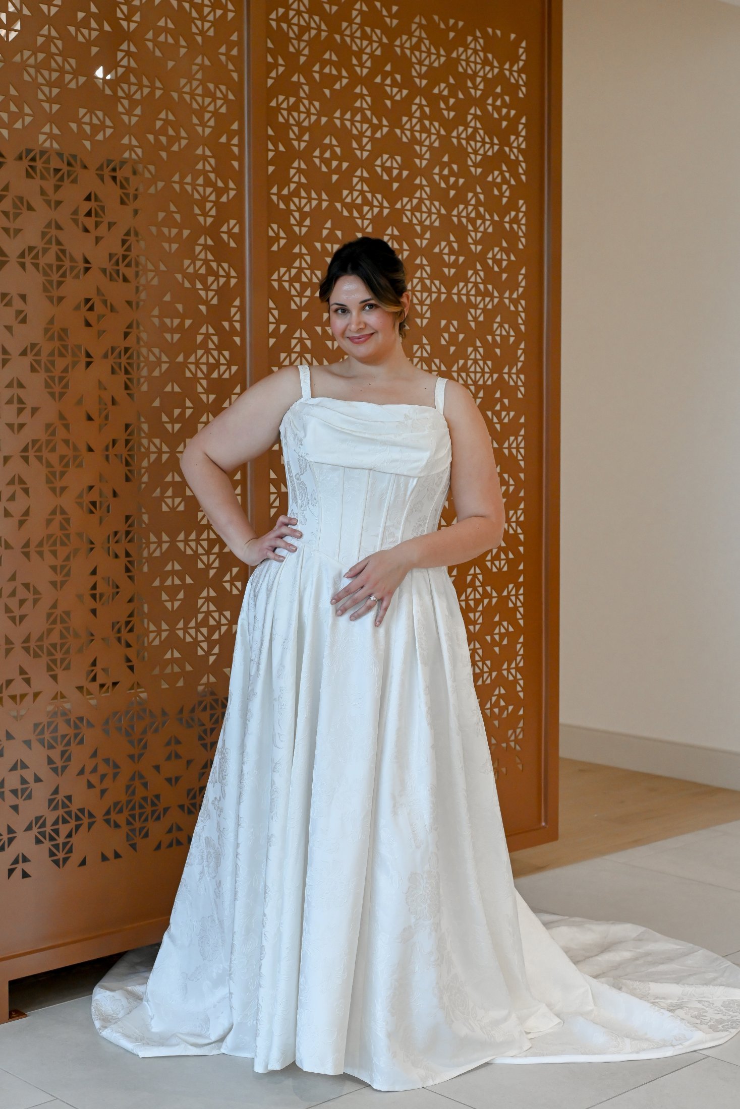 Taytum Jacquard bridal gown