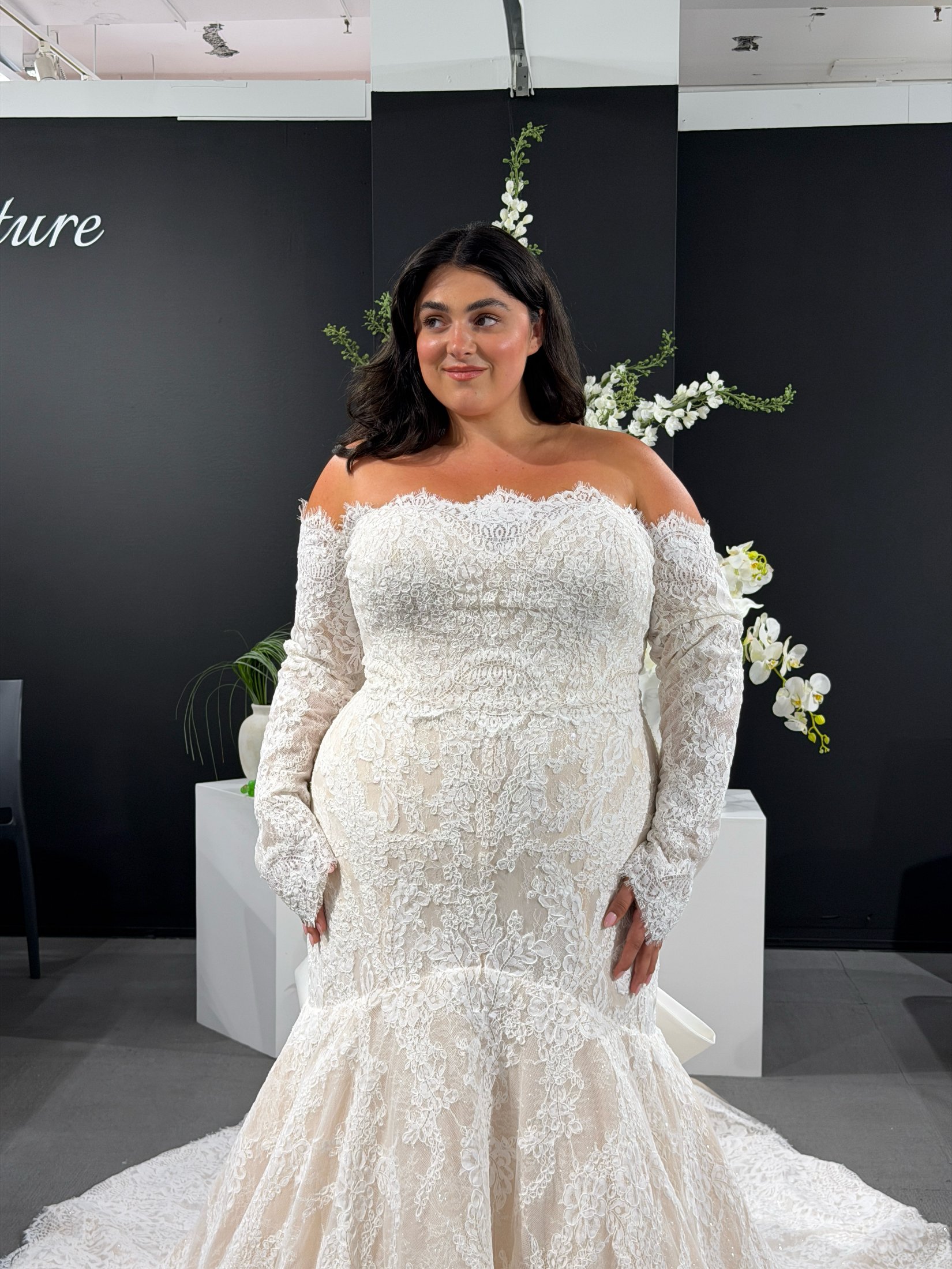 IRINA - Dress & Bow & Jacket bridal gown